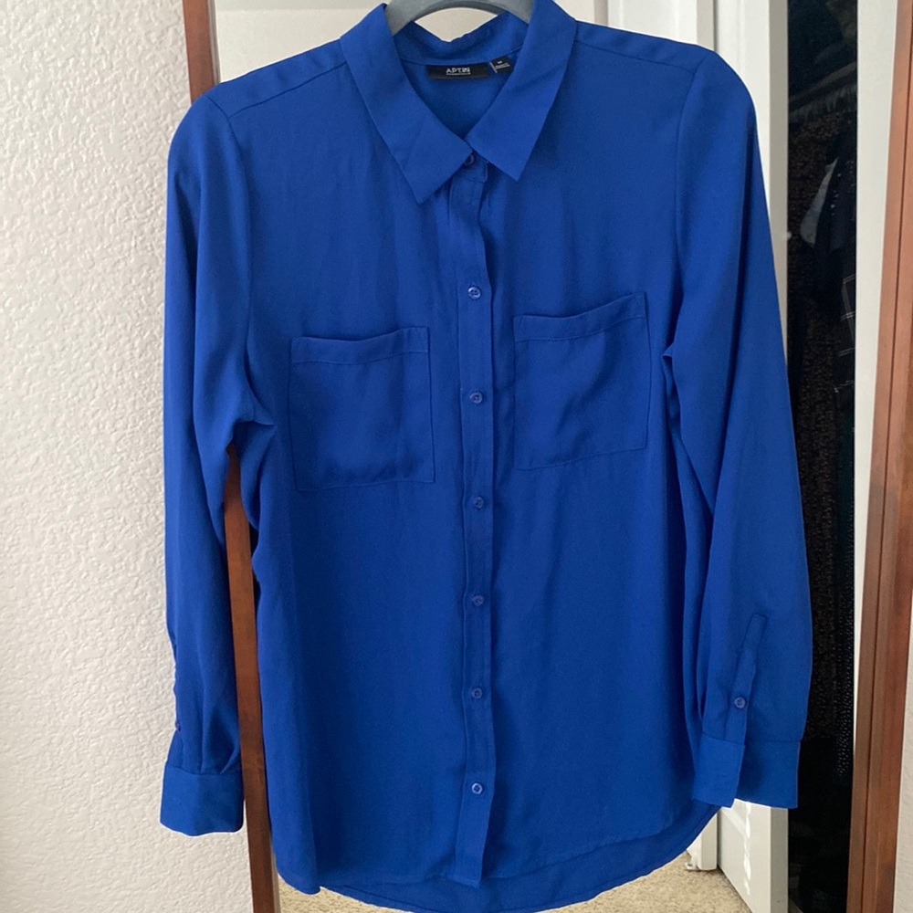 Apt. 9 Navy Blue Blouse